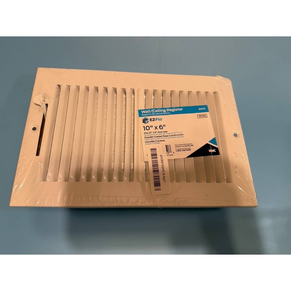 Wall/Ceiling Register 10" x 6"  2 pcs-NEW A9 - Picture 4 of 4
